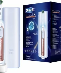 Beste deal 🎉 Oral B Oral-B Genius X - Elektrische Tandenborstel - Rosegold 🤩