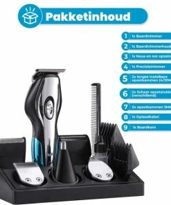 Beste Verkoop π BAESS 5-in-1 Tondeuse Voor Mannen - Baard En Lichaam - Bodygroomer - Neus En Oor - Trimmer - Blauw π₯ 25 Beste Verkoop π BAESS 5-in-1 Tondeuse Voor Mannen - Baard En Lichaam - Bodygroomer - Neus En Oor - Trimmer - Blauw π₯ -L'OrΓ©al Shop 550x551