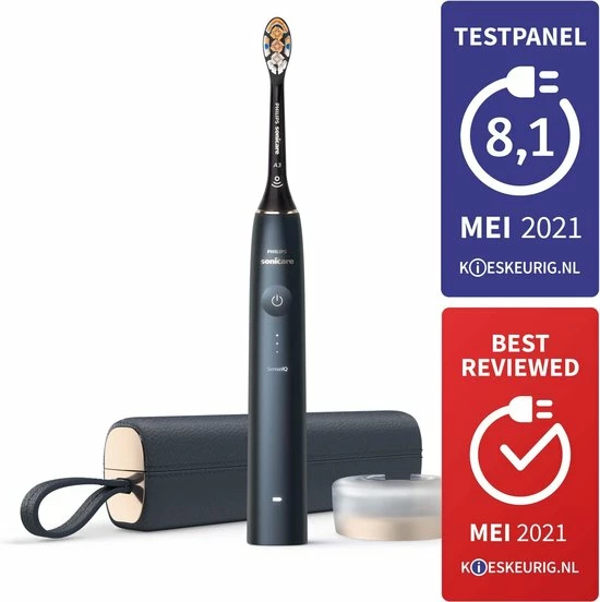 Goedkoopste 😀 Philips Sonicare Prestige 9900 HX9992/12 - Elektrische Tandenborstel Met SenseIQ - Donkerblauw 🛒 5 Goedkoopste 😀 Philips Sonicare Prestige 9900 HX9992/12 - Elektrische Tandenborstel Met SenseIQ - Donkerblauw 🛒 - Afbeelding 3