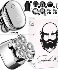 Flash-uitverkoop 🔔 Sansbeauté 6-in-1 Scheerapparaat Mannen – Trimmer - Nat & Droog - Face Head & Hair Shaver – Hoofd Kaal Scheren - Opzetstukken - Draadloos - Skull Edition - Gratis E-Book ⭐ -L'Oréal Shop 550x553 4