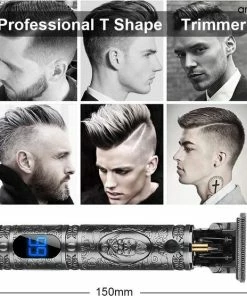 Promo 🎁 Arash® Tondeuse Mannen - 2022 Nieuwste Model - Draadloze Haartrimmer - Geschikt Voor Hoofdhaar/Baardhaar - Trimmer Draadloos - Scheerapparaat - Grijs - Inclusief Oplaadblok En 4 Opzetstukjes 👏 -L'Oréal Shop 550x556 4