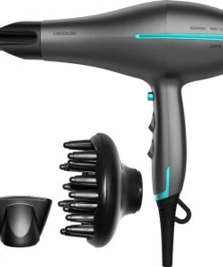 Beste deal 😉 Cecotec Föhn Met Diffuser - Extra Volume Ionicare - Zwart 🎁