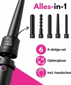 Hete verkoop 🥰 VAIVE Krultang Met 6 Opzetstukken - Haarkruller - Krultangen - Curling Iron - 32mm - 19 Mm - 25mm 😍 -L'Oréal Shop 550x560 1
