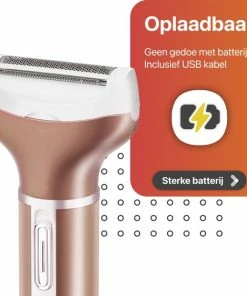 Goedkoopste π Smart-Tech - 4 In 1 Ladyshave - Oplaadbaar - Wenkbrauw Trimmer - Neus- En Oor Trimmer - Rose Gold π 14 Goedkoopste π Smart-Tech - 4 In 1 Ladyshave - Oplaadbaar - Wenkbrauw Trimmer - Neus- En Oor Trimmer - Rose Gold π -L'OrΓ©al Shop 550x562 6