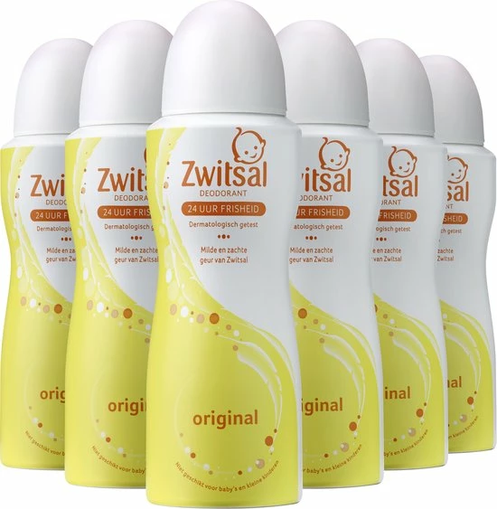 Promo ✔️ Zwitsal Original Deodorant - 6 X 100 Ml - Voordeelverpakking 🤩 4 Promo ✔️ Zwitsal Original Deodorant - 6 X 100 Ml - Voordeelverpakking 🤩 - Afbeelding 2