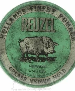 Korting ⭐ Reuzel Green Grease Medium Hold Haarwax - 113 Gram 💯