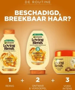 Gloednieuw 🎉 Garnier Loving Blends Honing Goud Herstellende Shampoo - 6 X 300 Ml ✔️ -L'Oréal Shop 550x564 18