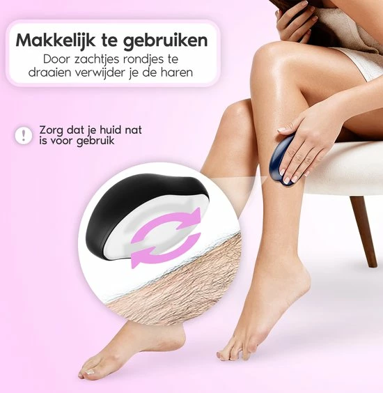 Hete verkoop π― Cheveux Crystal Hair Removal – Scrubi - Kristal Ontharing Benen – Kristalpad Haarverwijderaar Voor Vrouwen – Hair Eraser – Bleame βοΈ 8 Hete verkoop π― Cheveux Crystal Hair Removal – Scrubi - Kristal Ontharing Benen – Kristalpad Haarverwijderaar Voor Vrouwen – Hair Eraser – Bleame βοΈ - Afbeelding 6