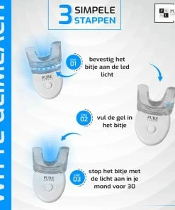 Coupon 🎁 Pure Luxure Teeth Whitening Kit - Zonder Peroxide - Met Handleiding En Ebook - Tandenbleekset - LED Tanden Bleken - Inclusief Whitening Strips - 100% Natuurlijk & Peroxidevrij - Black Friday 2022 💯 -L'Oréal Shop 550x565 4