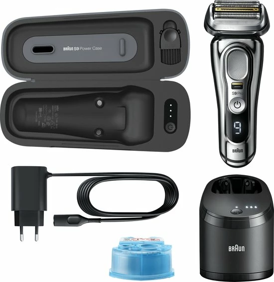 Hete verkoop π Braun Series 9 Pro 9476cc - Elektrisch Scheerapparaat Mannen - Wet & Dry - Met SmartCare Center - PowerCase π 11 Hete verkoop π Braun Series 9 Pro 9476cc - Elektrisch Scheerapparaat Mannen - Wet & Dry - Met SmartCare Center - PowerCase π - Afbeelding 9