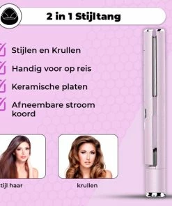 Coupon ⭐ BAESS Stijltang - Krultang - Keramische Stijltang - 130°C Tot 235 °C 🛒 -L'Oréal Shop 550x565 8