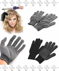 Goedkoopste 🔥 EPIN ® EPIN B.V. | Hittebestendige Handshoenen | Warmte Handschoen | Krultang | Stijltang | ZWART | 1 Paar 👍