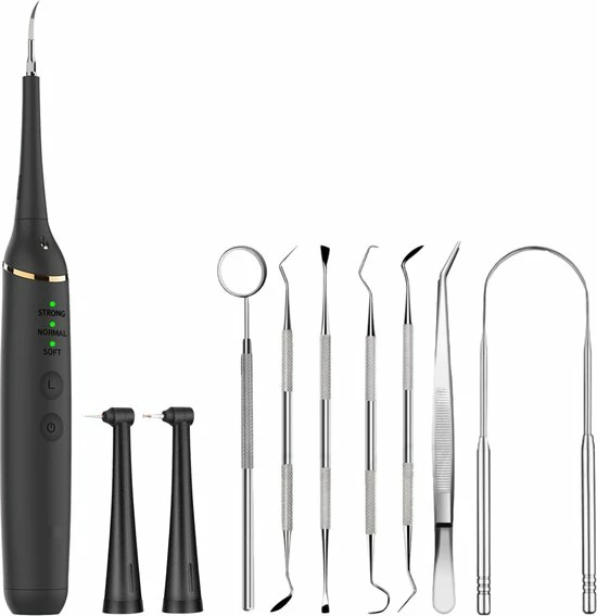 Nieuw π ExCorn Elektrische Tandsteen Verwijderaar - Elektrisch Tandplak Verwijderen - Inclusief Tandartssetje - Tanden Polijsten βοΈ 3 Nieuw π ExCorn Elektrische Tandsteen Verwijderaar - Elektrisch Tandplak Verwijderen - Inclusief Tandartssetje - Tanden Polijsten βοΈ