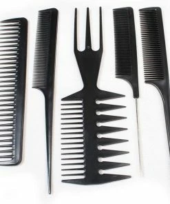 Groothandel 🧨 Merkloos Professionele Kammenset 10- Delig In Etui - Kapper's Kammen Set Set 😍 -L'Oréal Shop 550x567 7