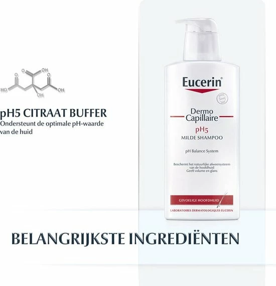 Begroting π Eucerin PH5 DermoCapillaire Milde Shampoo - 400 Ml π 14 Begroting π Eucerin PH5 DermoCapillaire Milde Shampoo - 400 Ml π - Afbeelding 12