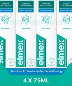 Begroting 💯 Elmex Sensitive Professional Gentle Whitening Tandpasta 4 X 75ml - Voor Gevoelige Tanden - Voordeelverpakking 😍