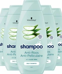 Hete verkoop 🌟 Schwarzkopf Anti-roos Shampoo 5x 400ml 🎉