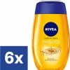 Aanbiedingen 🥰 NIVEA Natural Shower Oil Doucheolie - 6x 200 Ml 🤩