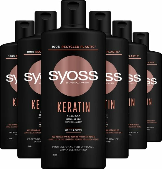 Beste recensies van 🥰 SYOSS Keratin Shampoo 6x 440ml - Voordeelverpakking 🎁 3 Beste recensies van 🥰 SYOSS Keratin Shampoo 6x 440ml - Voordeelverpakking 🎁