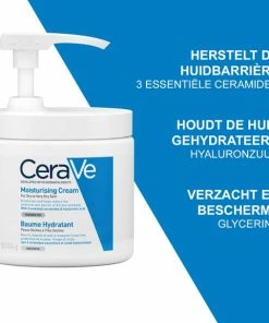 Flash-uitverkoop π CeraVe - Moisturizing Cream - Bodycréme - Droge Tot Zeer Droge Huid - 454 G π 18 Flash-uitverkoop π CeraVe - Moisturizing Cream - Bodycréme - Droge Tot Zeer Droge Huid - 454 G π -L'OrΓ©al Shop 550x577 5