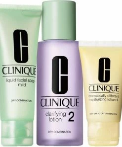 Uitgang 💯 Clinique 3-Step Introduction Kit Huidtype 2 - Huidverzorging Geschenkset 😍