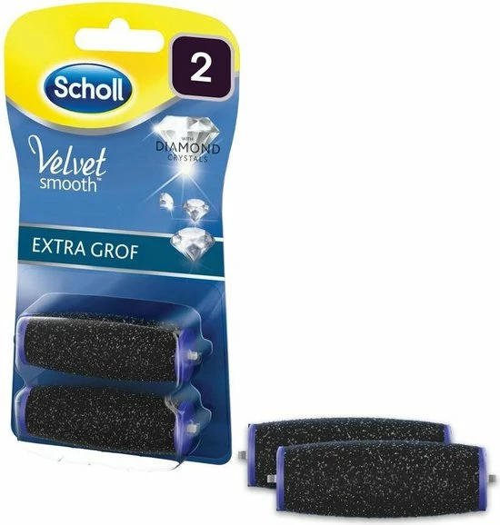 Gloednieuw ✨ Scholl Velvet Smooth - Navulling Eeltverwijderaar - Extra Grof - Voetvijl - 2 Stuks ❤️ 4 Gloednieuw ✨ Scholl Velvet Smooth - Navulling Eeltverwijderaar - Extra Grof - Voetvijl - 2 Stuks ❤️ - Afbeelding 2