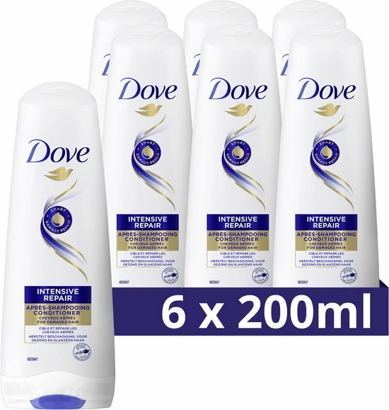 Kopen π Dove Intensive Repair Conditioner - 6 X 200 Ml - Voordeelverpakking π― 3 Kopen π Dove Intensive Repair Conditioner - 6 X 200 Ml - Voordeelverpakking π―