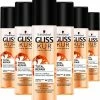 Flash-uitverkoop 🎁 Gliss Kur Total Repair Anti-Klit Spray 6x 200 Ml - Voordeelverpakking 🔥