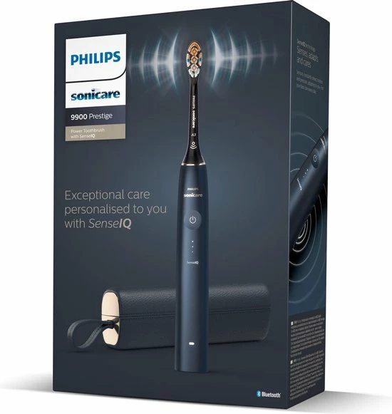 Goedkoopste 😀 Philips Sonicare Prestige 9900 HX9992/12 - Elektrische Tandenborstel Met SenseIQ - Donkerblauw 🛒 7 Goedkoopste 😀 Philips Sonicare Prestige 9900 HX9992/12 - Elektrische Tandenborstel Met SenseIQ - Donkerblauw 🛒 - Afbeelding 5