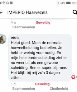 Beste deal π IMPERIO Premium Haarvezels Donkerbruin - Kaalheid Mannen - Alopecia Vrouwen - 100% Onzichtbaar π 29 Beste deal π IMPERIO Premium Haarvezels Donkerbruin - Kaalheid Mannen - Alopecia Vrouwen - 100% Onzichtbaar π -L'OrΓ©al Shop 550x582 3