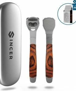 Beste recensies van 💯 Sincer Eelt Verwijderaar Met Luxe Opbergkoker– Inclusief 10 Dubbelzijdige Mesjes - Pedicure Apparaat – Voetverzorging – Voetvijl – Eeltrasp – Eeltschaaf – Eeltschraper – Puimsteen - Roestvrij Staal ✨