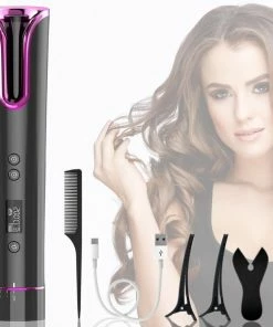 Nieuw 😀 MoreWomen® Automatische Krultang - Draadloze Krultang - 150°C-200°C - Oplaadbaar & Met Opzetstukken 👍 -L'Oréal Shop 550x587 3