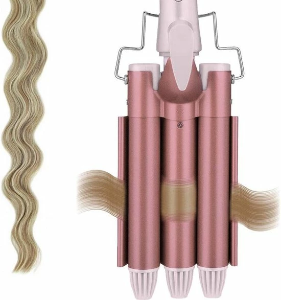 Top 10 π Ofille Golvenkrultang - Wafeltang - Wave Krultang - 25mm Roze π 9 Top 10 π Ofille Golvenkrultang - Wafeltang - Wave Krultang - 25mm Roze π - Afbeelding 7