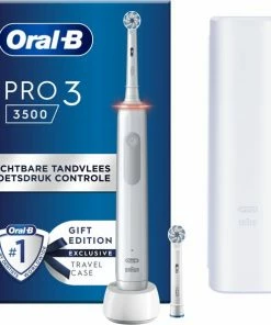Kopen 👏 Oral B Oral-B Elektrische Tandenborstel Pro 3 3500 Wit 🔔