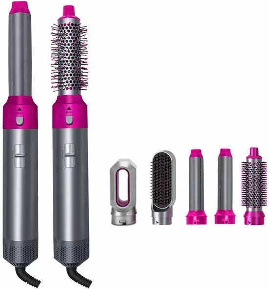 Hete verkoop 🎁 Merkloos Airwrap Föhnborstel 5 In 1 Multistyler - Stijlborstel - Trendy Airstyler - Krultang ❤️ 7 Hete verkoop 🎁 Merkloos Airwrap Föhnborstel 5 In 1 Multistyler - Stijlborstel - Trendy Airstyler - Krultang ❤️ - Afbeelding 5