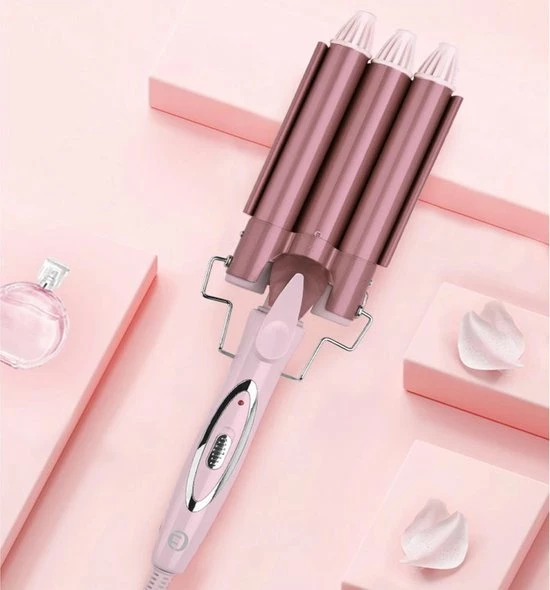 Top 10 π Ofille Golvenkrultang - Wafeltang - Wave Krultang - 25mm Roze π 6 Top 10 π Ofille Golvenkrultang - Wafeltang - Wave Krultang - 25mm Roze π - Afbeelding 4