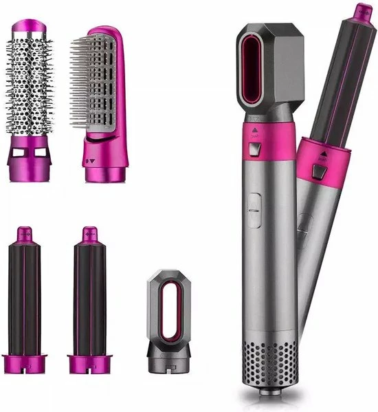 Kopen β Merkloos Airwrap Krultang 5 In 1 Multi Styler Föhn - Föhnborstel - Airstyler - Hairwrap - Nieuwe Versie 2.2 Edition π 4 Kopen β Merkloos Airwrap Krultang 5 In 1 Multi Styler Föhn - Föhnborstel - Airstyler - Hairwrap - Nieuwe Versie 2.2 Edition π - Afbeelding 2