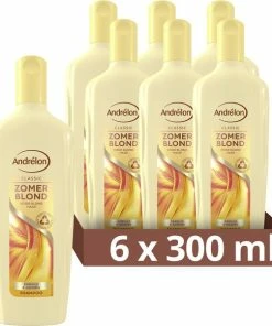 Flash-uitverkoop 👍 Andrélon Zomer Blond Shampoo - 6x 300ML - Voordeelverpakking 👏