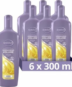 Korting ⭐ Andrélon Classic Verrassend Volume Shampoo - 6 X 300 Ml - Voordeelverpakking 👍