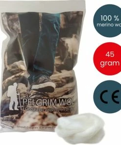 Kopen ✨ Merkloos 45 Gram - Pelgrim Wol Antidruk Wandelwol - Nummer *1* Anti Druk Wol Voor Voeten - Natuurlijke Teenspreider En Blarenpleisters - Hallux Valgus - 100% Merino Wol - Voorkomt En Verzacht Voetongemak ✔️