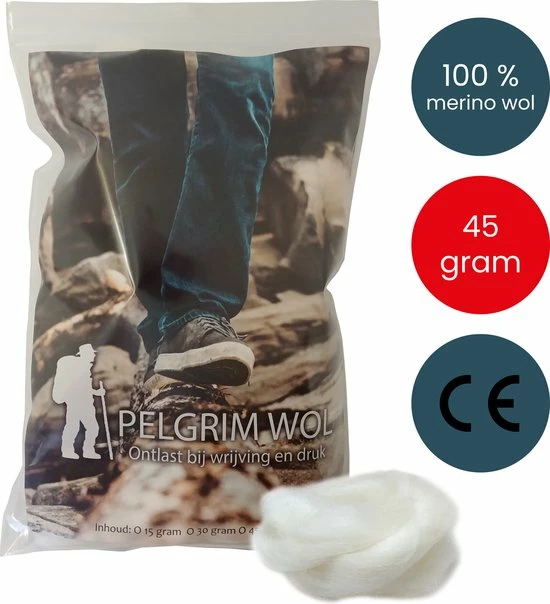 Kopen ✨ Merkloos 45 Gram - Pelgrim Wol Antidruk Wandelwol - Nummer *1* Anti Druk Wol Voor Voeten - Natuurlijke Teenspreider En Blarenpleisters - Hallux Valgus - 100% Merino Wol - Voorkomt En Verzacht Voetongemak ✔️ 3 Kopen ✨ Merkloos 45 Gram - Pelgrim Wol Antidruk Wandelwol - Nummer *1* Anti Druk Wol Voor Voeten - Natuurlijke Teenspreider En Blarenpleisters - Hallux Valgus - 100% Merino Wol - Voorkomt En Verzacht Voetongemak ✔️