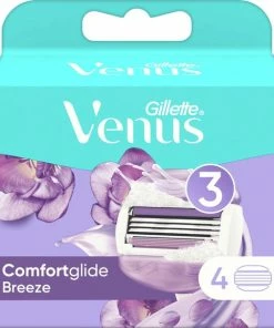 Goedkoop 😀 Gillette Venus Comfortglide Breeze Scheermesjes Voor Vrouwen - 4 Navulmesjes ⌛ -L'Oréal Shop 550x606