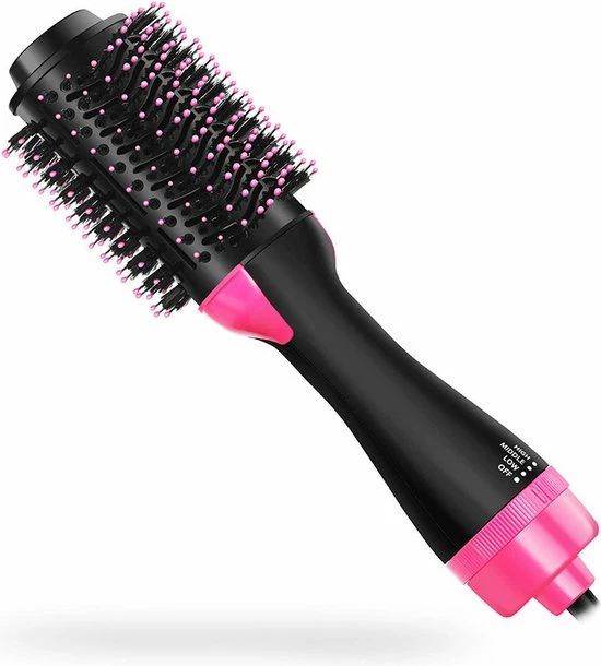Goedkoop π Easy Life | Föhnborstel 3-in-1 Keramische Magic Hair-Brush - Föhnen Stijlen Krullen - Lang Haar - Roze/zwart 𧨠3 Goedkoop π Easy Life | Föhnborstel 3-in-1 Keramische Magic Hair-Brush - Föhnen Stijlen Krullen - Lang Haar - Roze/zwart π§¨