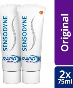 Groothandel ⌛ Sensodyne Rapid Relief - 2 X 75 ML- Tandpasta 🎉