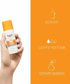 Begroting ❤️ Eucerin Sun Pigment Control Fluid SPF 50+ - Zonnebrand - 50 Ml 😍 -L'Oréal Shop 550x615 1