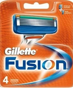 Begroting 🤩 Gillette Fusion - 4 Stuks - Scheermesjes - Opzetstukjes 🔥