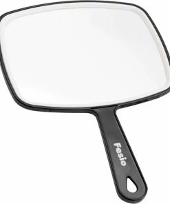 Beste deal ✨ Fesio Handspiegel Met Handvat - 15 X 12 Cm Spiegeloppervlak - Make Up Spiegel/Scheerspiegel/Kappersspiegel - Zwart 😉 -L'Oréal Shop 550x619 1