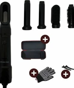 Goedkoopste 🎉 QFLEX PRO® 5 In 1 Airstyler - Föhnborstel - Volume Borstel - Stijlborstel - Krulborstel - Haardroger - Föhn - Airwrap Alternatief - Incl Opbergtas, 2x Haar Clipjes & Warmte Bestendige Handschoen 🛒