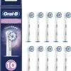 Begroting 🛒 Oral B Oral-B Sensitive Clean - Opzetborstels - 10 Stuks 🔔