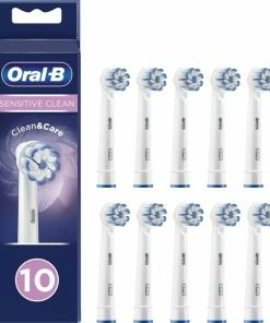 Begroting 🛒 Oral B Oral-B Sensitive Clean - Opzetborstels - 10 Stuks 🔔